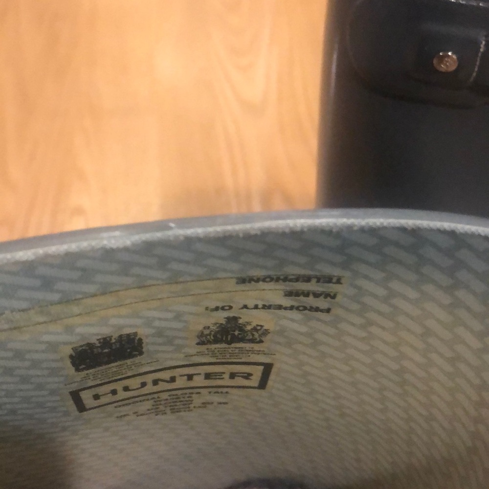 Hunter rain boots - Picture 5 of 6